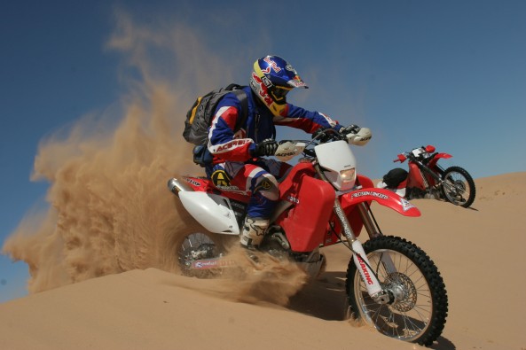 Riding the Sand